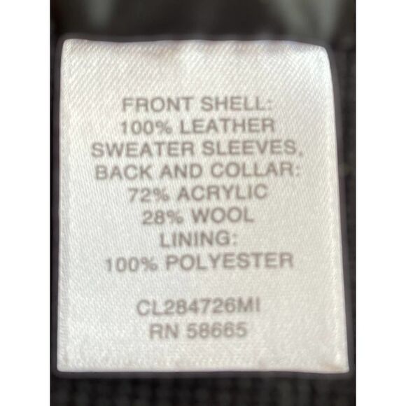 Classiques Entier Leather Front Jacket XS - Picture 8 of 8